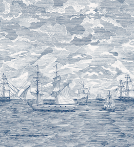 Sail Away - Navy